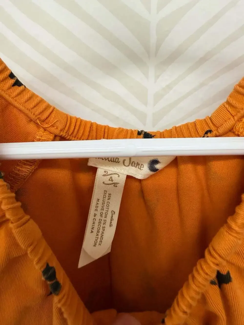 Matilda Jane Fa-Boo-Lous Tunic Halloween Shirt Girls Size 4